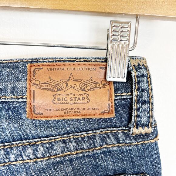 Big Star Nico Low Rise Straight Leg Jeans Women's 28L - Picture 4 of 14